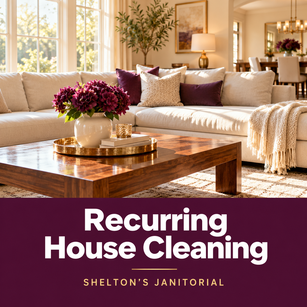 Recurring House Cleaning — Shelton’s Janitorial